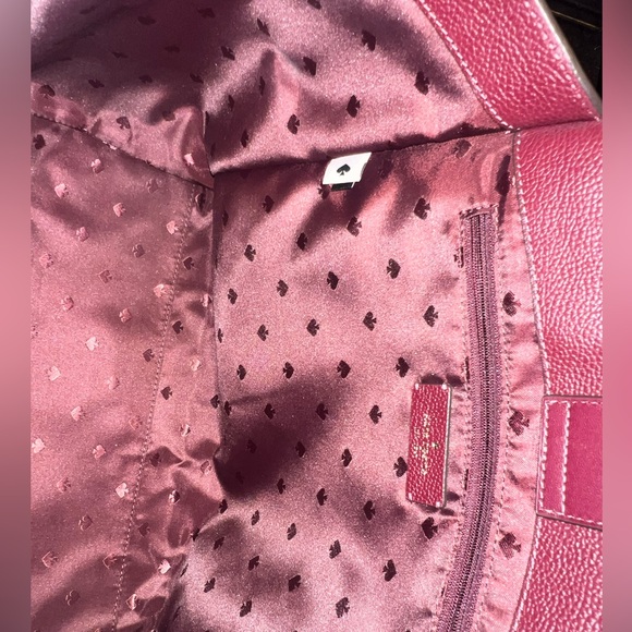 Kate Spade of New York Margaux Large Tote + Matching Laptop Sleeve — Mulberry ♠️ - Picture 8 of 15